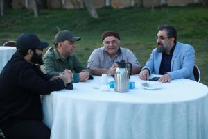 حضور هنرمندان سینما و تلویزیون در مراسم روز قشر بسیج هنرمندان در مجموعه فرهنگی تاریخی نیاوران 
