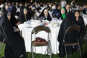 مراسم روز قشر بسیج هنرمندان در مجموعه فرهنگی تاریخی نیاوران 
